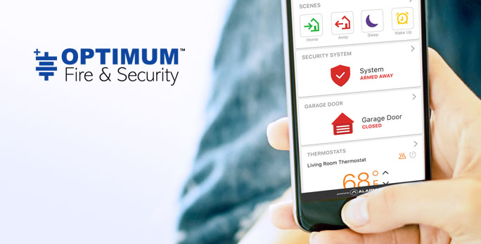 Home Security Automation by Optimum Fire & Security
