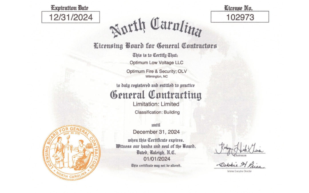 Optimum NC General Contractors